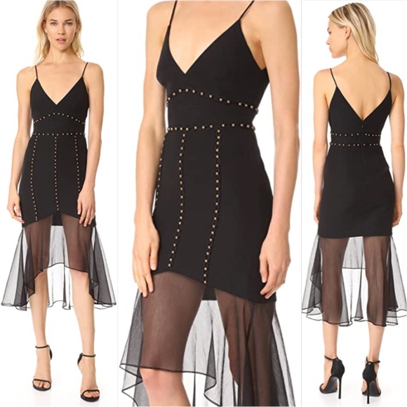 TALULAH Dresses & Skirts - LA MAISON TALULAH Sorbonne Studded Midi Dress